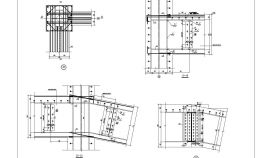 建施常用钢混凝土梁柱构造CAD节点详图