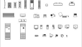 各种家具素材CAD节点详图
