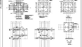 型钢混凝土柱的钢结构部分设计节点详图