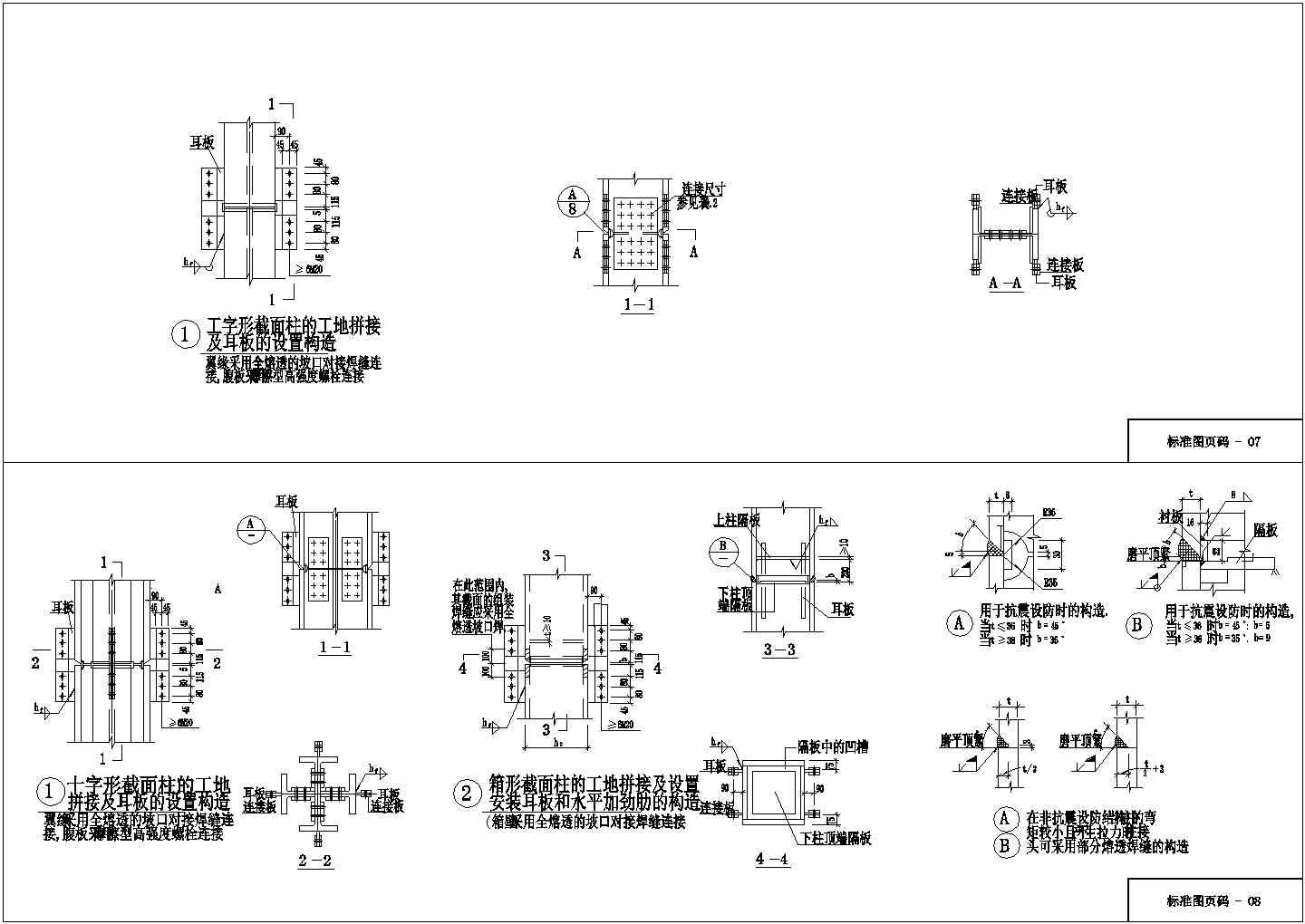 某地钢结构精品CAD节点详图-图二