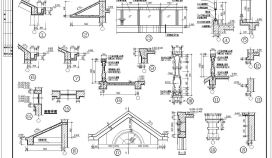 全套类型建筑图纸设计构造CAD节点详图