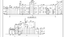 1123.36平方米砖混结构幼儿园CAD施工详图