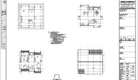 经典钢结构生态别墅建筑CAD节点详图