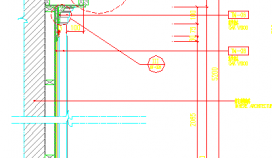 某酒店装修工程栏杆CAD节点详图
