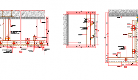 某景点石材幕墙结构CAD节点详图