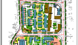 龙岩市小型镇建景观园林规划节点详图