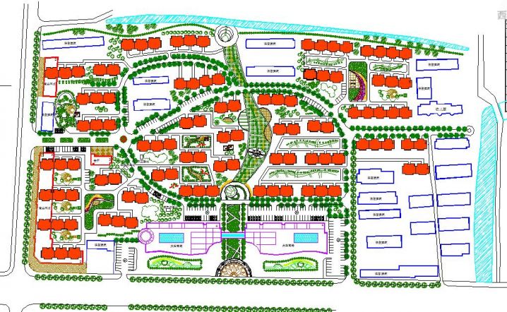 桂林市旧城改造项目景观设计节点详图