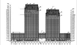 23层办公大厦建筑施工图（含外檐幕墙深化施工、计算书）