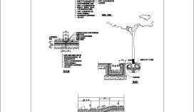 100种通用喷泉广场施工设计CAD节点详图