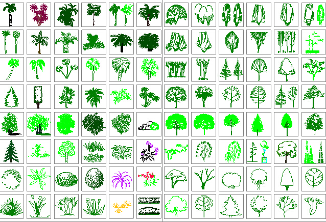 经典常用园林景观CAD节点详图-图一