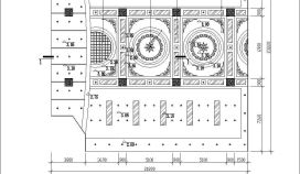 经典的顶棚装饰设计CAD节点详图