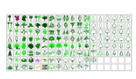 新款园林景观图块节点详图