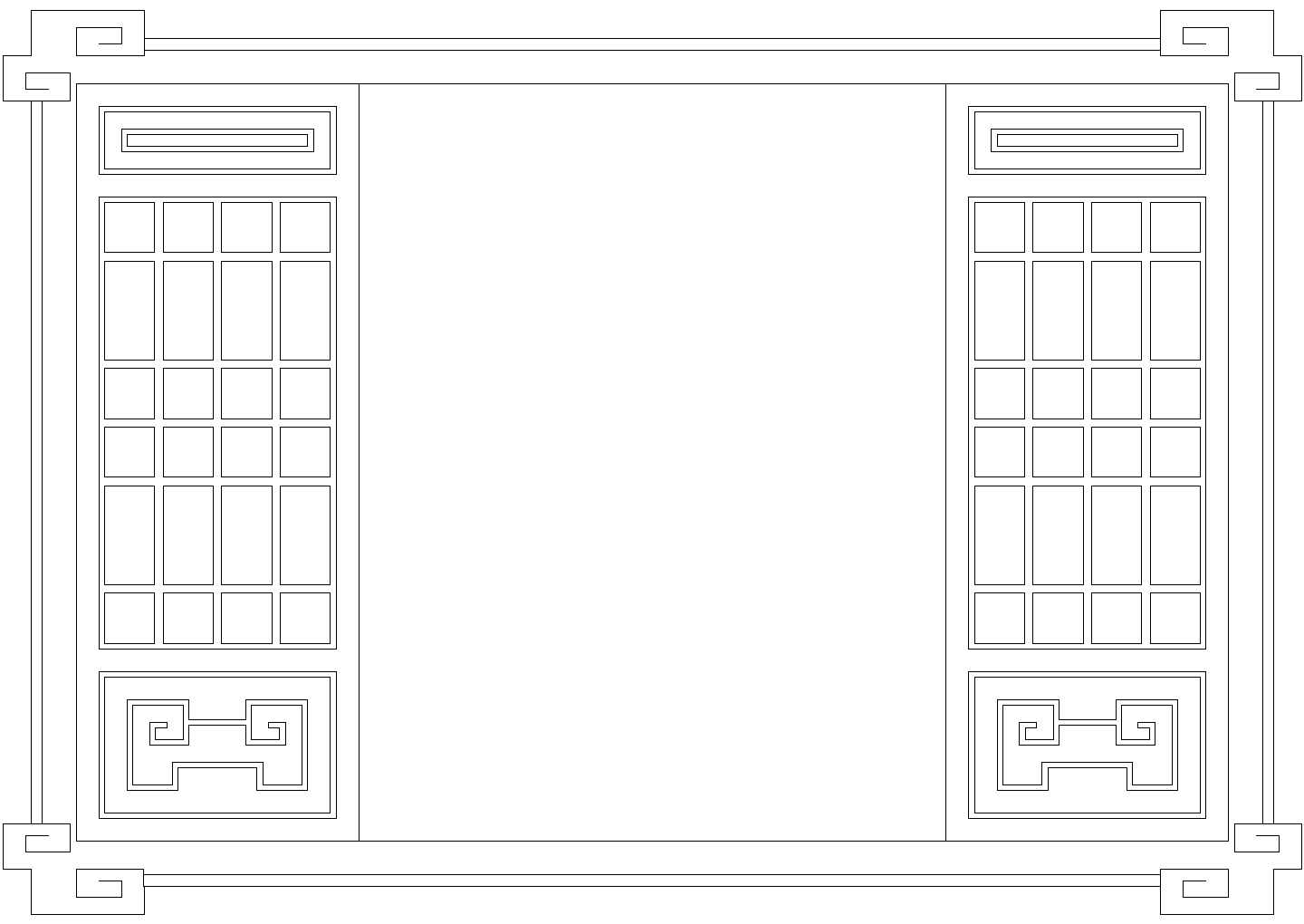 中式窗户设计CAD节点详图-图二