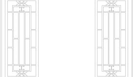 中式窗户设计CAD节点详图