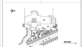 紫竹园三角绿地景观设计节点详图