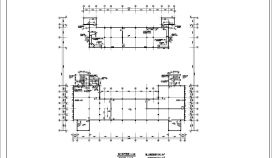 某地框架结构礼堂建筑施工节点详图