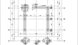 滨水木栈道设计CAD节点详图