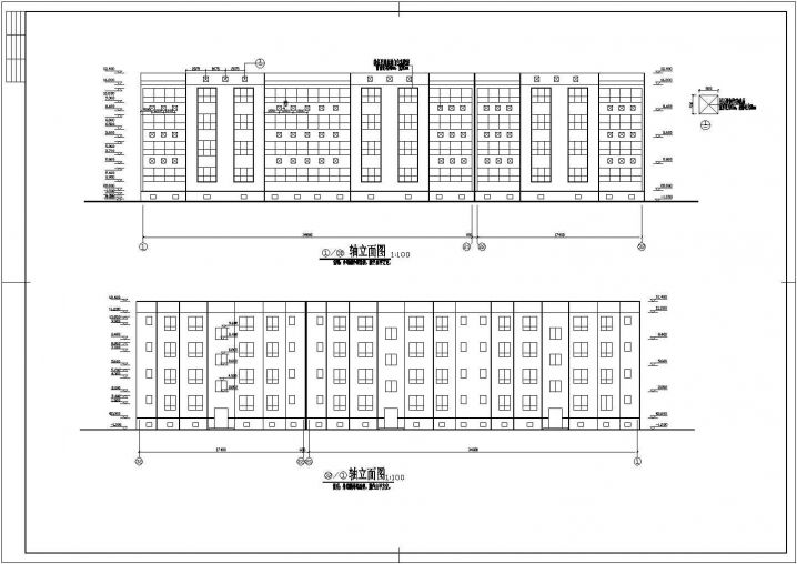 708.56平方米砖混结构住宅楼CAD节点详图