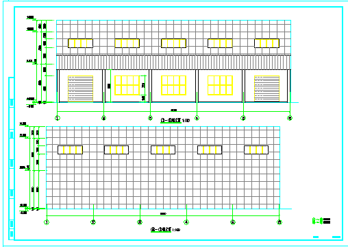 一层框架结构建筑施工节点详图