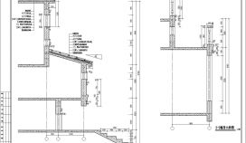 240.2平方米多层别墅CAD设计节点详图