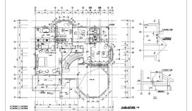 钢结构多层别墅设计方案CAD节点详图