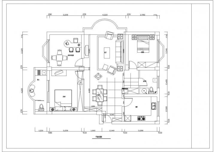 多层别墅室内装修设计方案节点详图