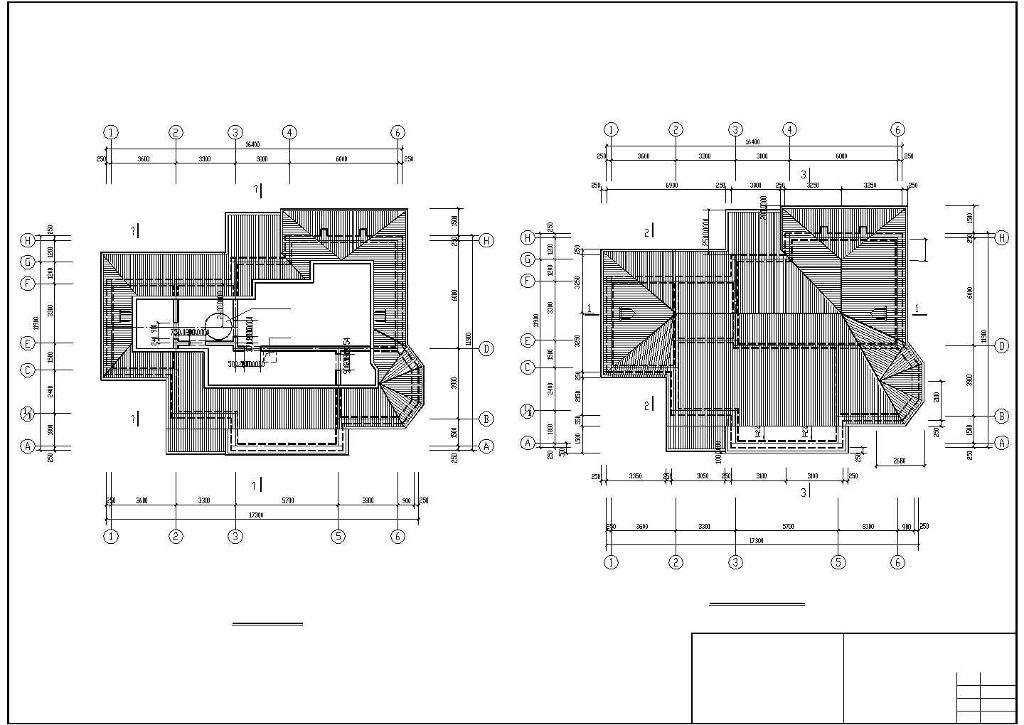 12米x11米7字型,带露台钢结构农村斜屋顶小洋房