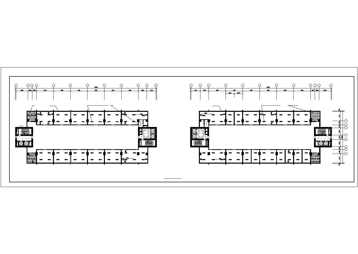 昆站三层天棚建施CAD节点详图-图二