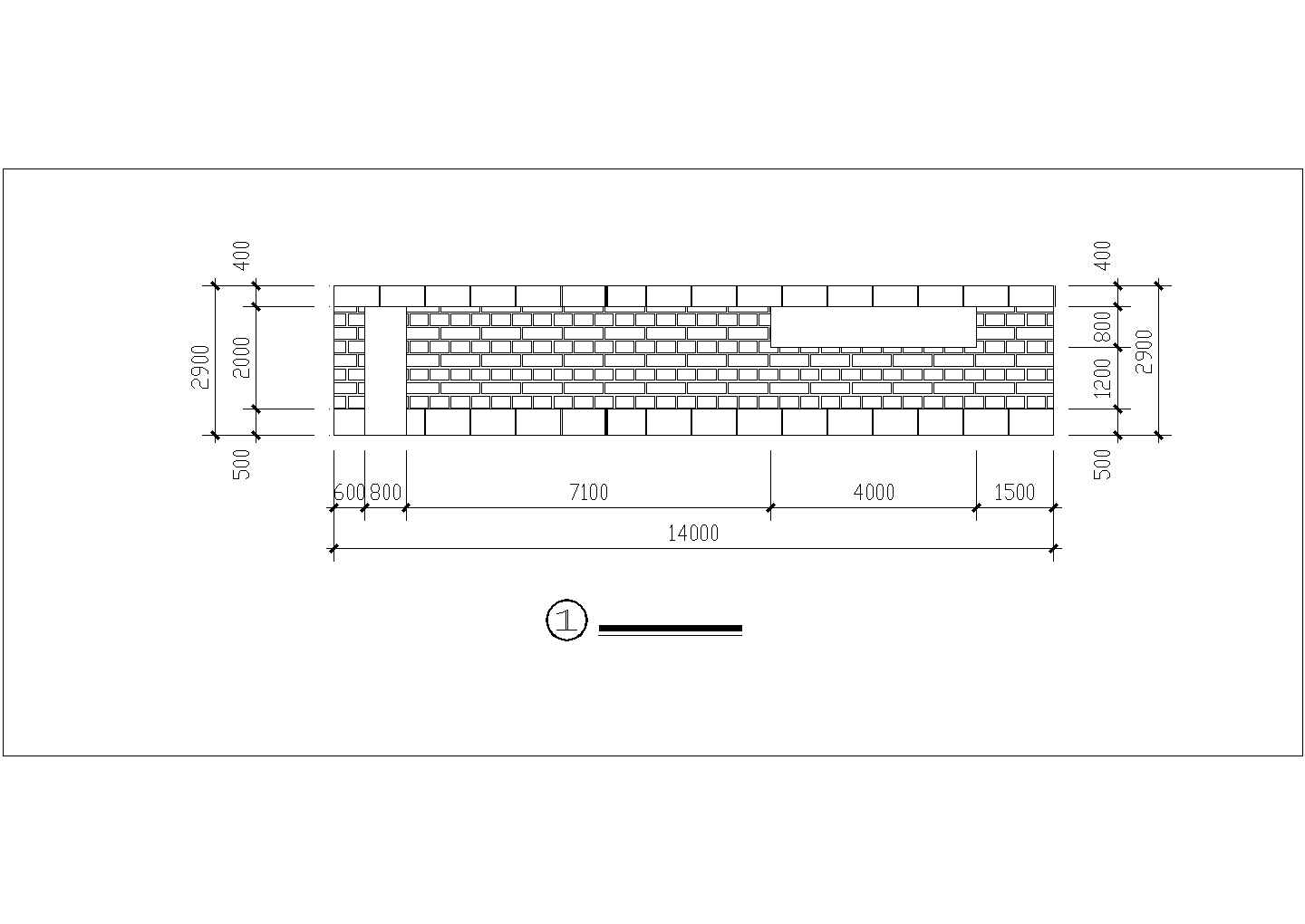 襄阳某工厂大门设计CAD节点详图-图二