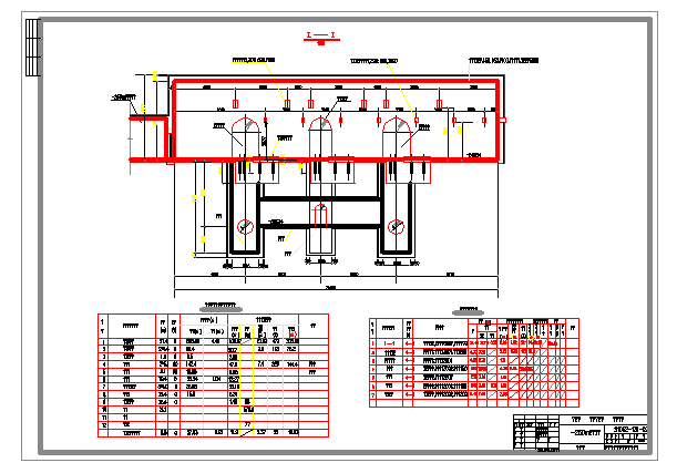 【山东省】某地泵房平面设计CAD节点详图-图二