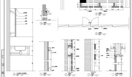 经典办公楼建筑设计CAD节点详图