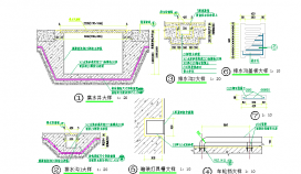 坡道建筑平面CAD节点详图
