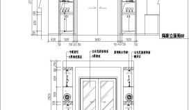 各类装饰门集建筑设计节点详图