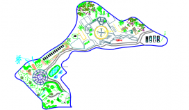 邢台市望荷公园绿化景观规划节点详图