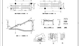多种类型楼梯建施设计节点详图