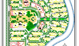 高档住宅区园林景观规划节点详图