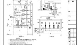 消防供水泵房施工CAD节点详图