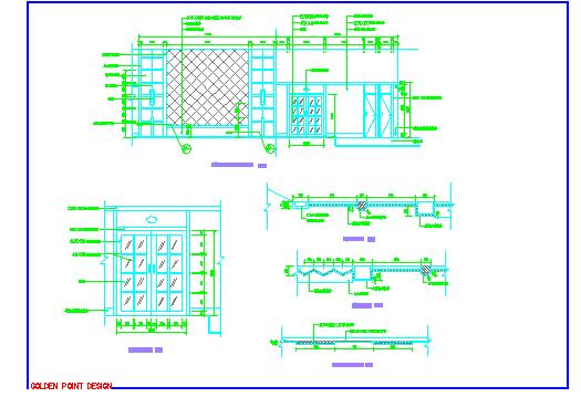 经典全套房屋改造CAD节点详图-图一