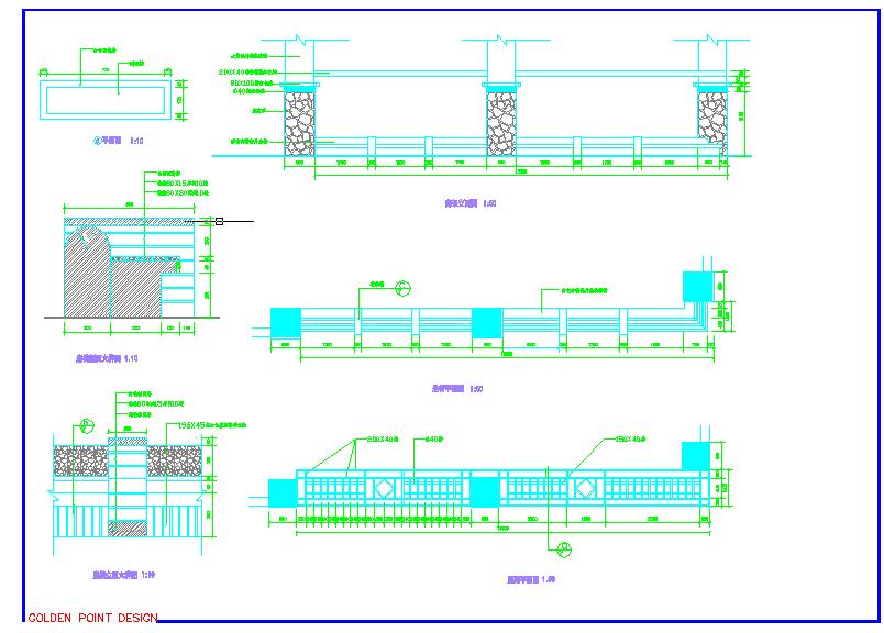 经典全套房屋改造CAD节点详图-图二