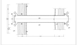 某地恒运桥建筑施工CAD节点详图