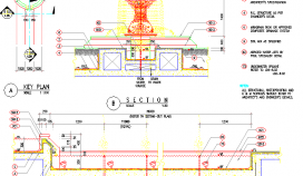 广场特色水体景观CAD节点施工详图