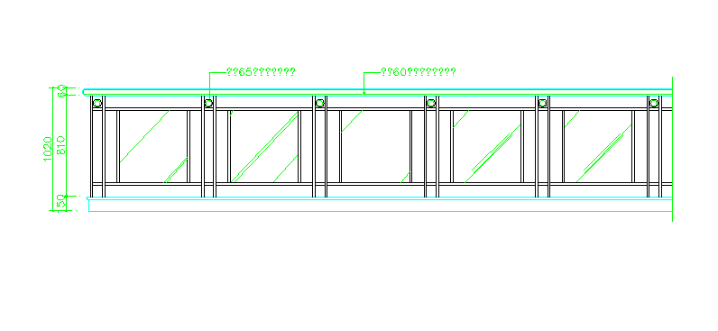 86张常用中式古建栏板大样CAD节点详图-图二