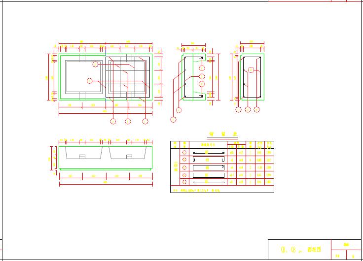 完整挡土墙施工设计CAD节点详图-图二