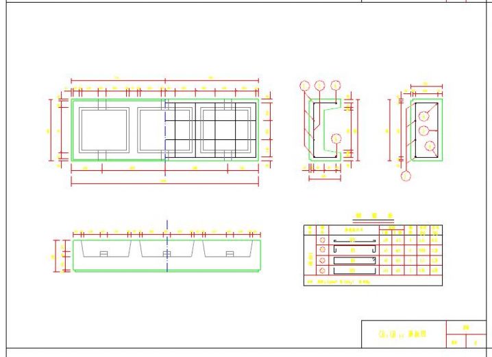 完整挡土墙施工设计CAD节点详图