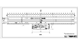 苍南站站台雨棚施工设计CAD节点详图