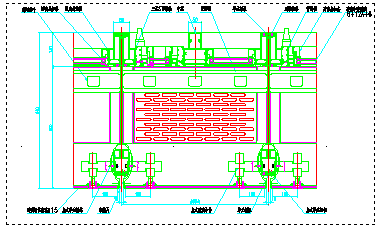 某建筑外装双层幕墙施工CAD节点图-图二