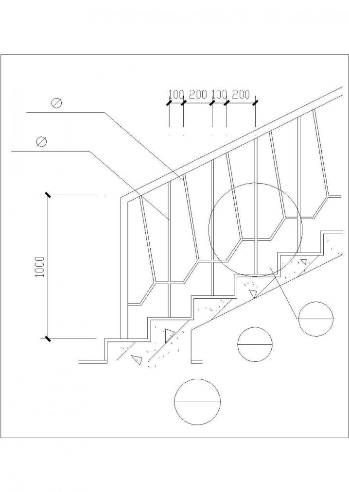 经典实用的栏杆扶手设计节点详图