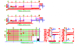 钢结构幕墙外装饰施工CAD节点详图
