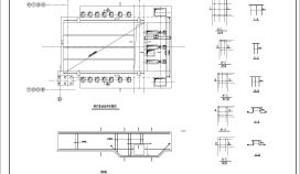 某工厂锅炉结构设计CAD节点详图