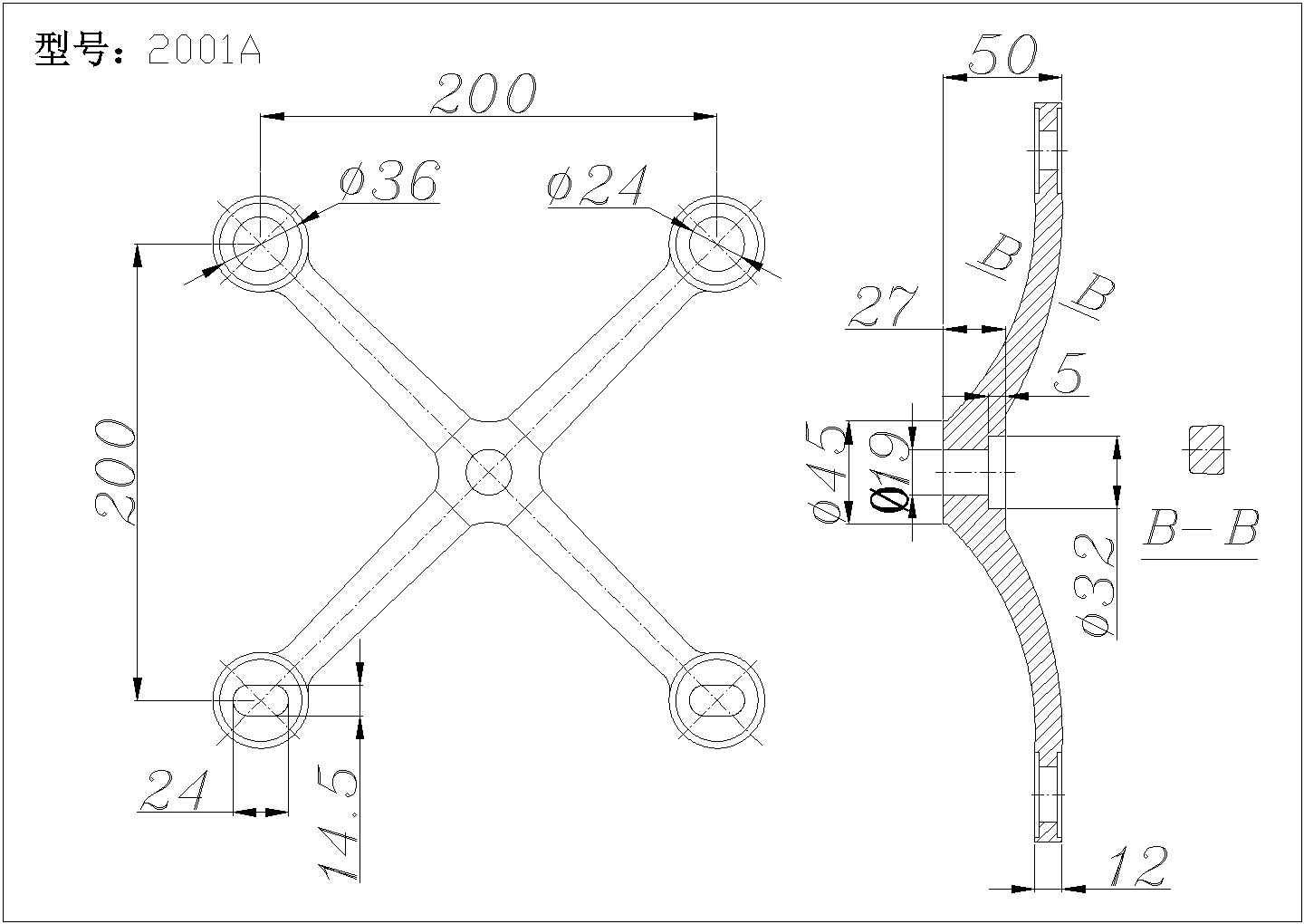 建筑常用配件构造CAD节点详图-图二